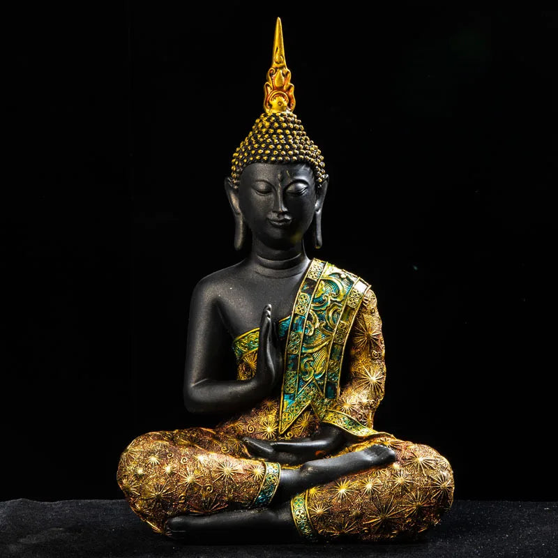 Statue Bouddha thaï en résine – 3 tailles – vue 2