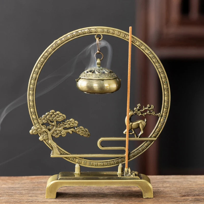 Encensoir ajouré en métal vieilli – 5 modèles