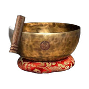 Bol Sacre Nepal — Bol Chantant Artisanal + Maillet + Coussin