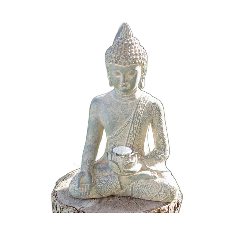 Statue Bouddha solaire de jardin – temporairement indisponible