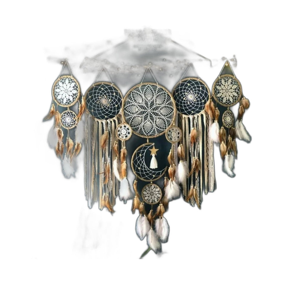 Capteur Boheme — Macrame Mural Fait Main