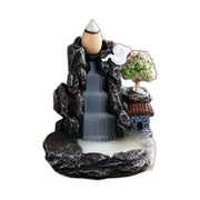 Cascade Montagne — Bruleur Encens a Reflux Ceramique
