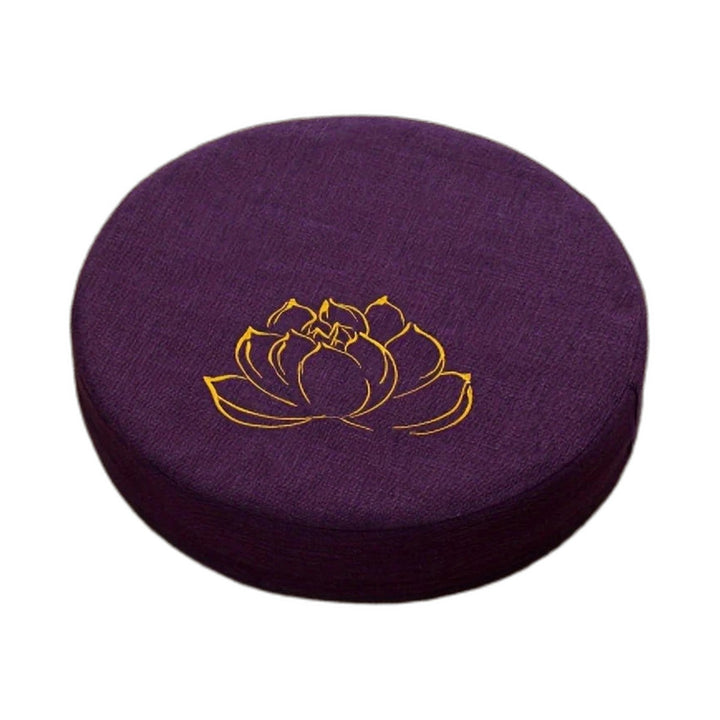 Coussin Lotus — Assise Meditation Ronde Epaisse