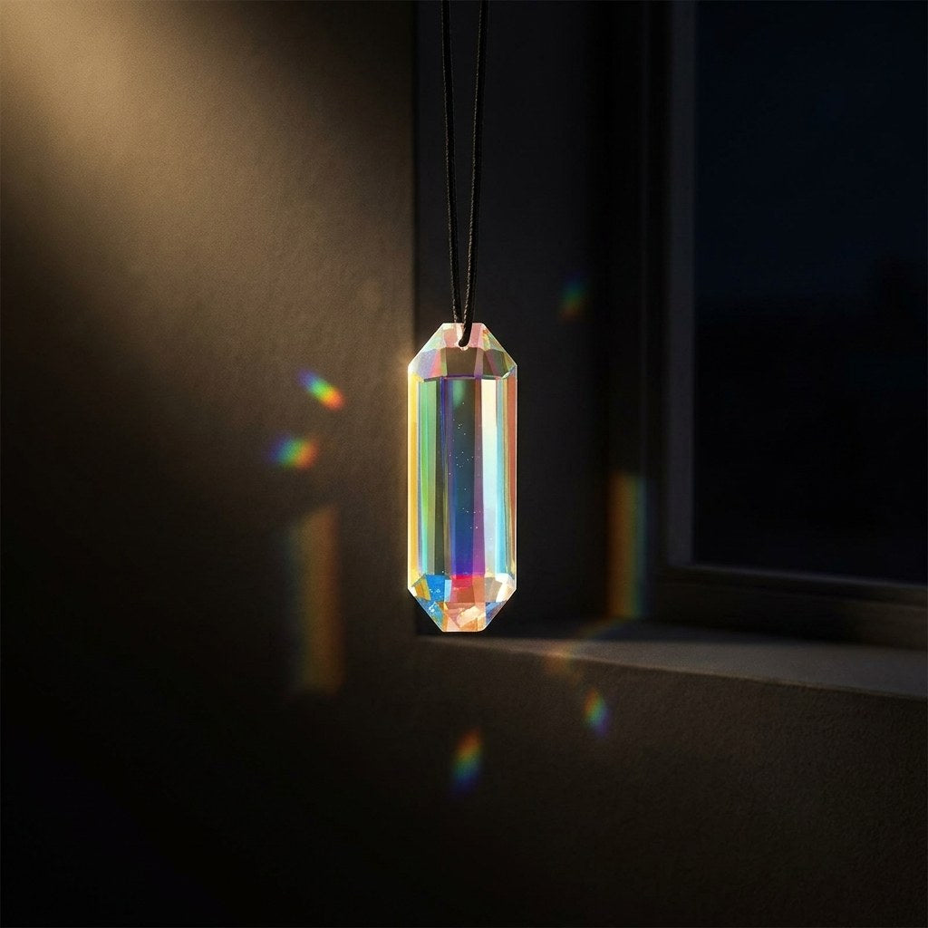 Prisme attrape-soleil multicolore – 7,6 cm