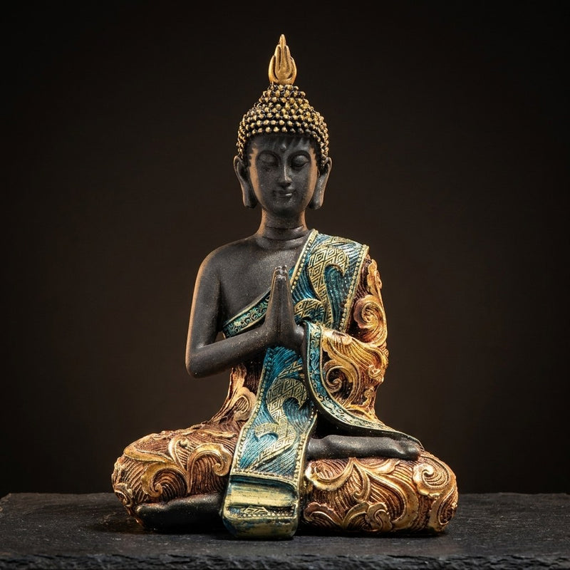 Statue Bouddha thaï en résine – 3 tailles