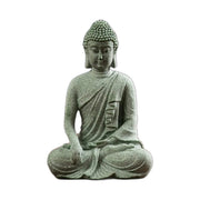 Statue Esprit — Bouddha Grès Zen Méditation 10 cm